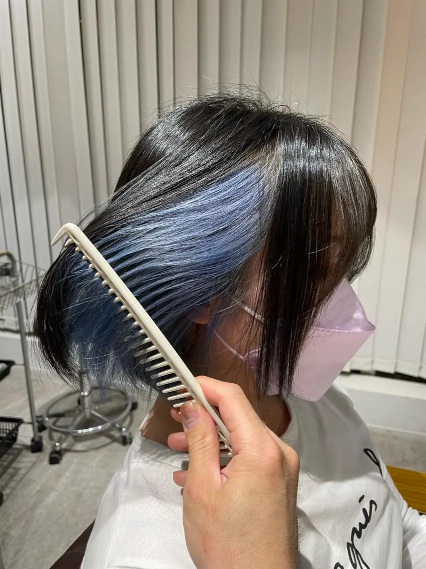 【リピーター様特別割】インナーカラー+艶TRの写真