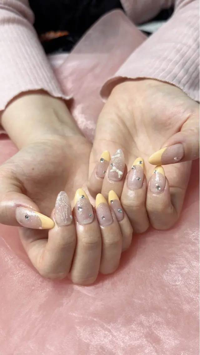 ネイル 長さ出し RUMI nailのネイルデザイン