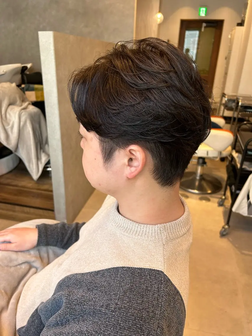 (メンズ限定)カット+眉カットの写真