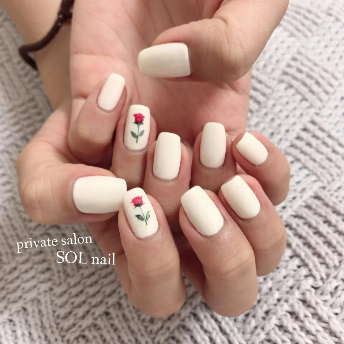 ネイル アートネイル マットネイル ハンドネイル SOL NAILのネイルデザイン