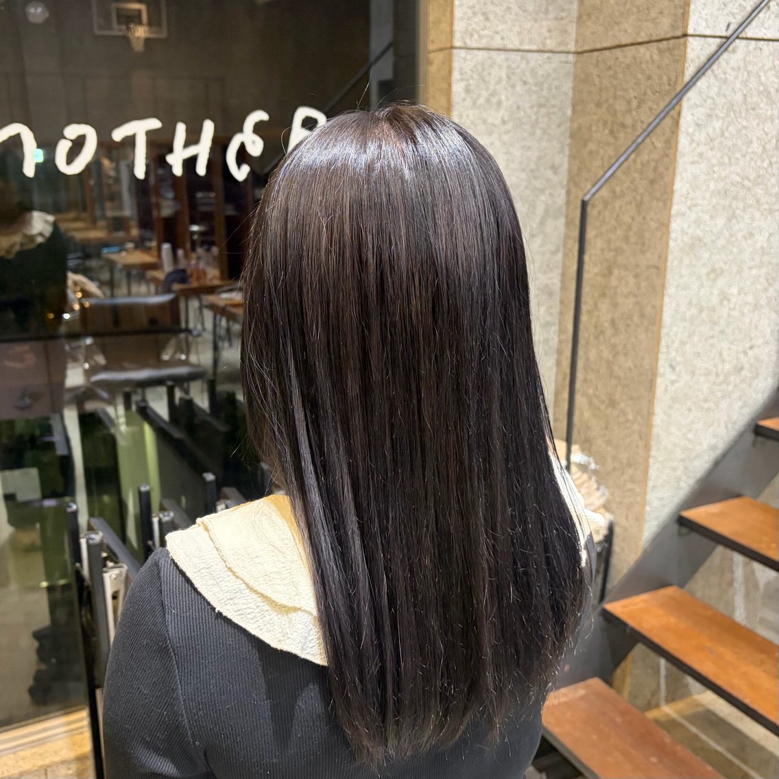 セミロング カラー 🪞盛れるハイトーン 🎀/ももかのヘアスタイル