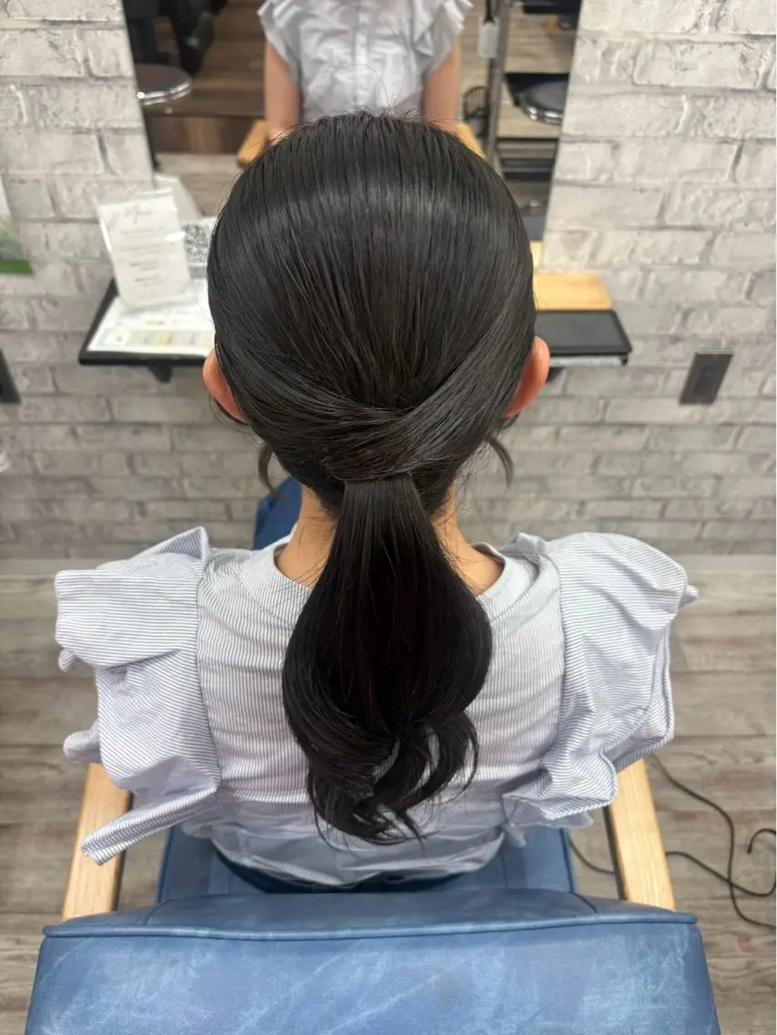 ヘアアレンジ ヘアセット ピンク/ミルクティ/ アレンジ/みはね🎀のヘアスタイル