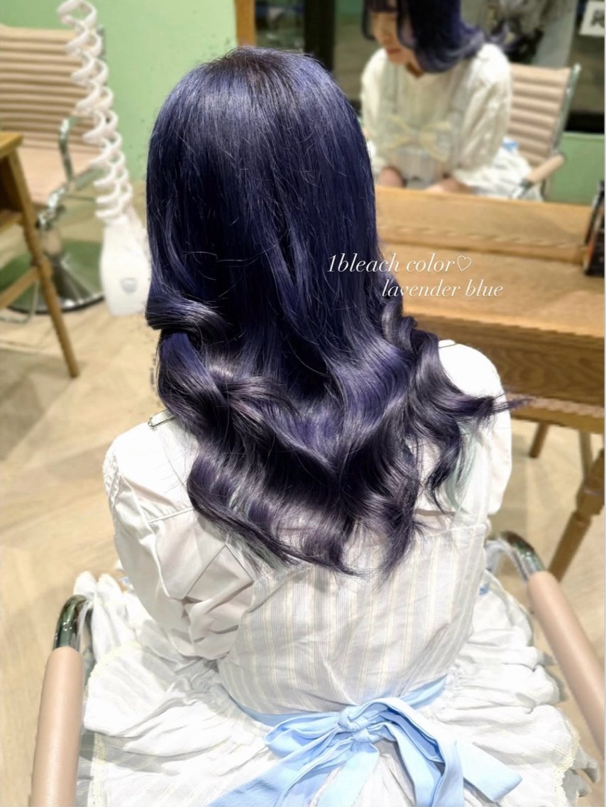 ロング ヘアカラー 横浜/カラー/ 推し活/りず🩵のヘアスタイル