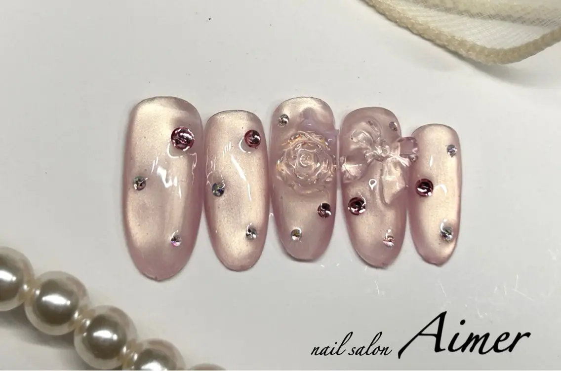 ネイル ハンドネイル nail salon Aimerのネイルデザイン
