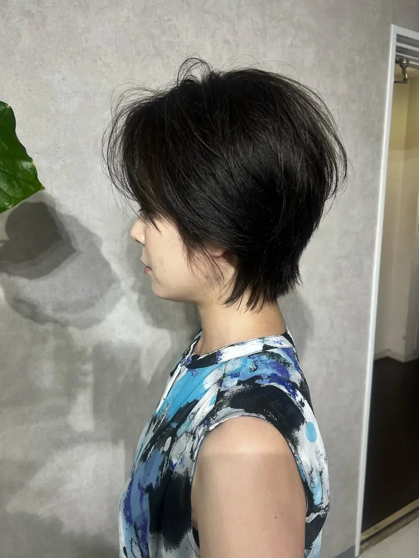 【小顔似合わせ】カットの写真