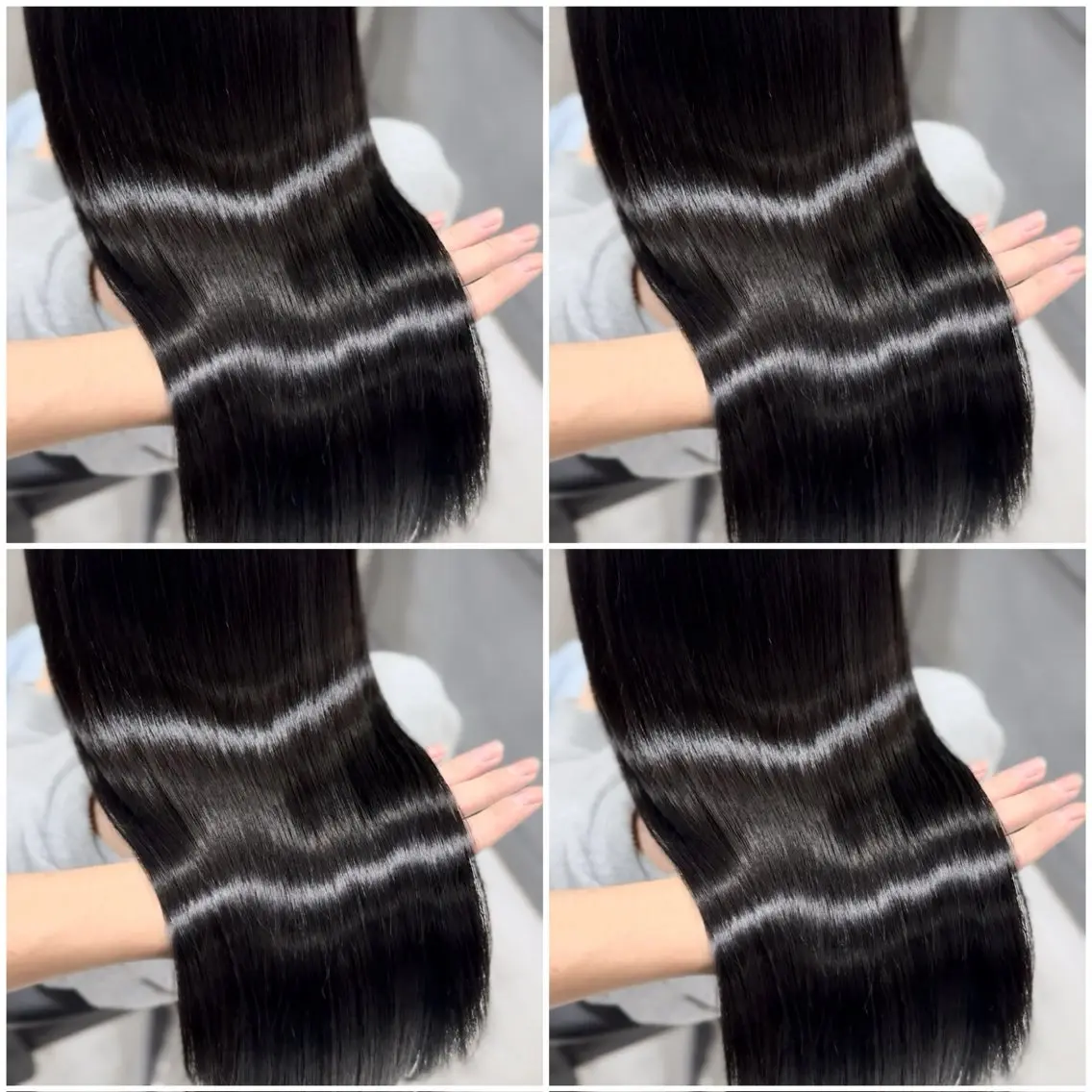 ロング カラー 髪質改善 艶髪矯正 エクステ かいり✂️のヘアスタイル