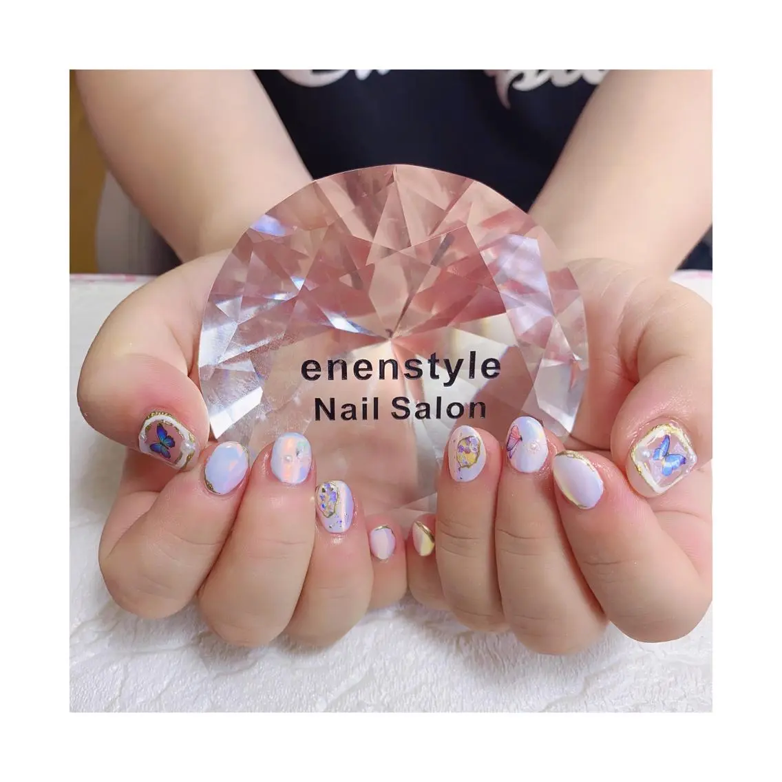ショート ネイル ジェルネイル ニュアンスネイル オフィスネイル ワンカラーネイル パラジェル ハンドネイル 🐾enen style 🐾のネイルデザイン