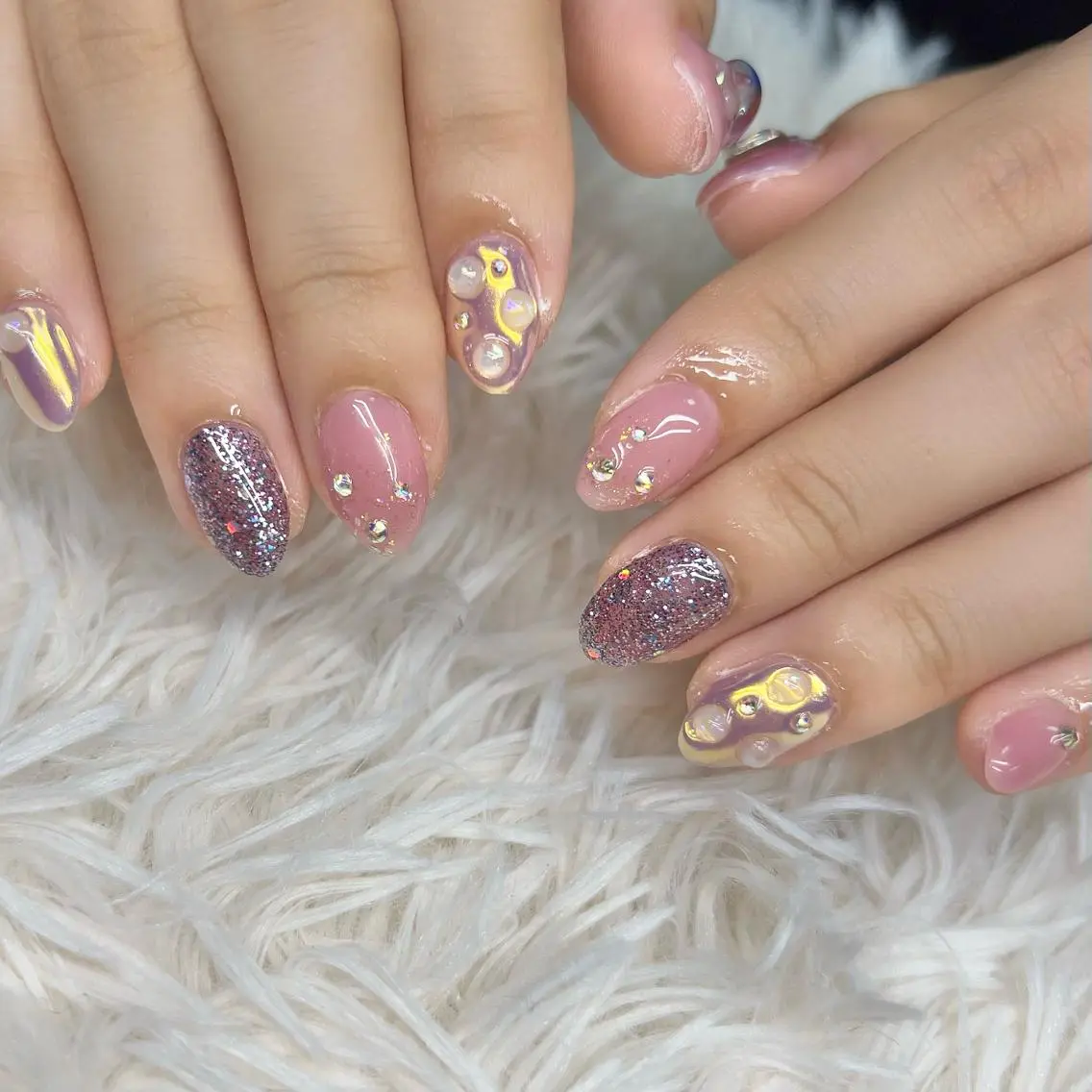 ネイル ハンドネイル 【Yappy🌈】 💖P-tanaのネイルデザイン