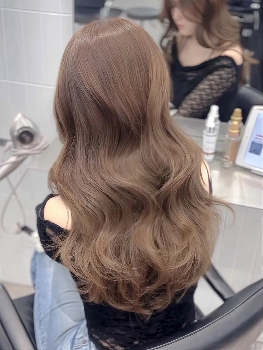 ロング 無料カットモデル募集 ONYX 表参道のヘアスタイル