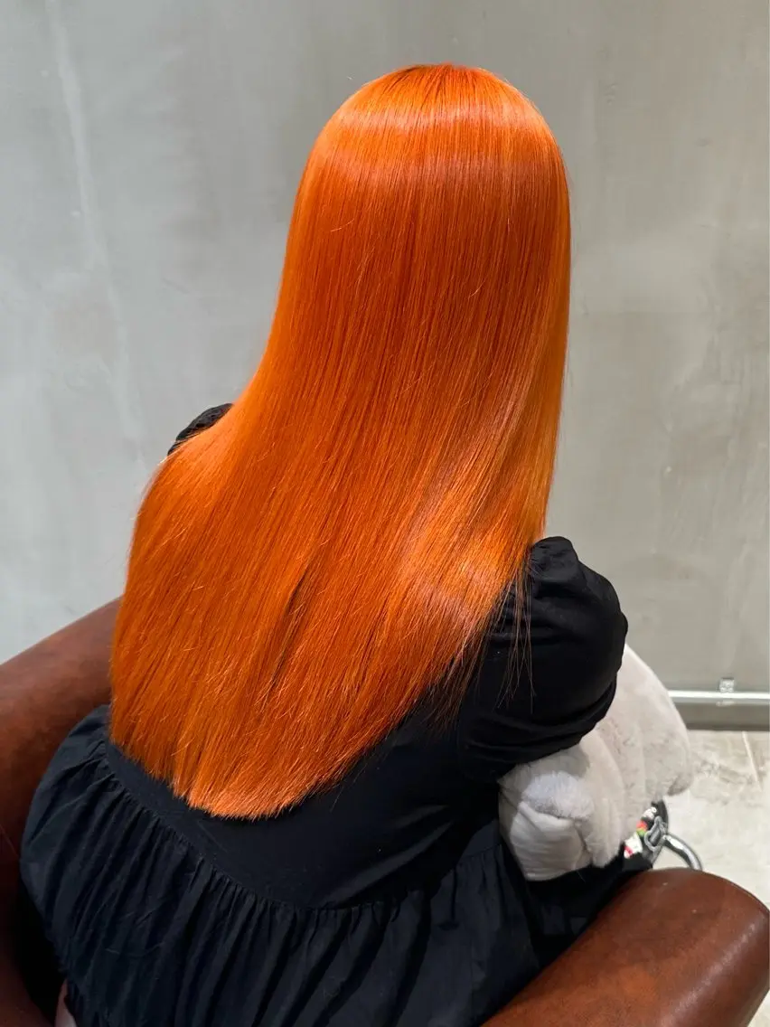 ロング カラー ヘアカラー 透明感✖️暖色 shuheiのヘアスタイル