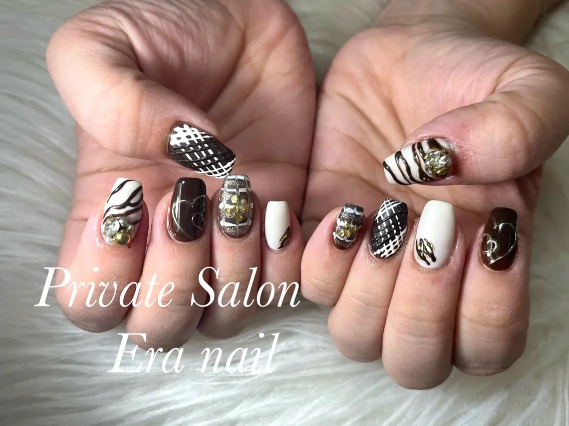 ネイル バレンタイン Era nailのネイルデザイン