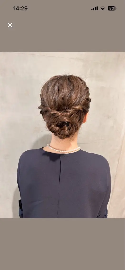 ヘアアレンジ ヘアセット タナカ カナ🫧のヘアスタイル