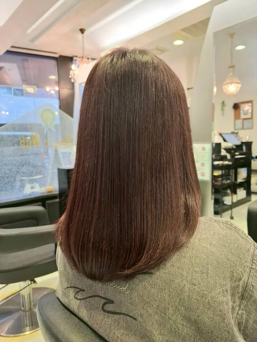 ヘアカラー+トリートメント+ReFaヴィーナ🫧の写真