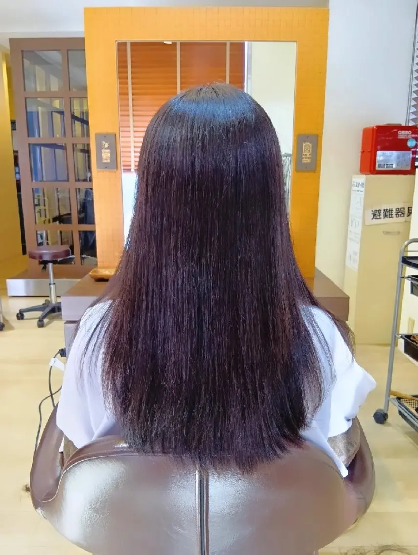 ロング 縮毛矯正 カット 縮毛矯正 トリートメント 小林暢🌟Orque 髪質改善サロン🌙のヘアスタイル