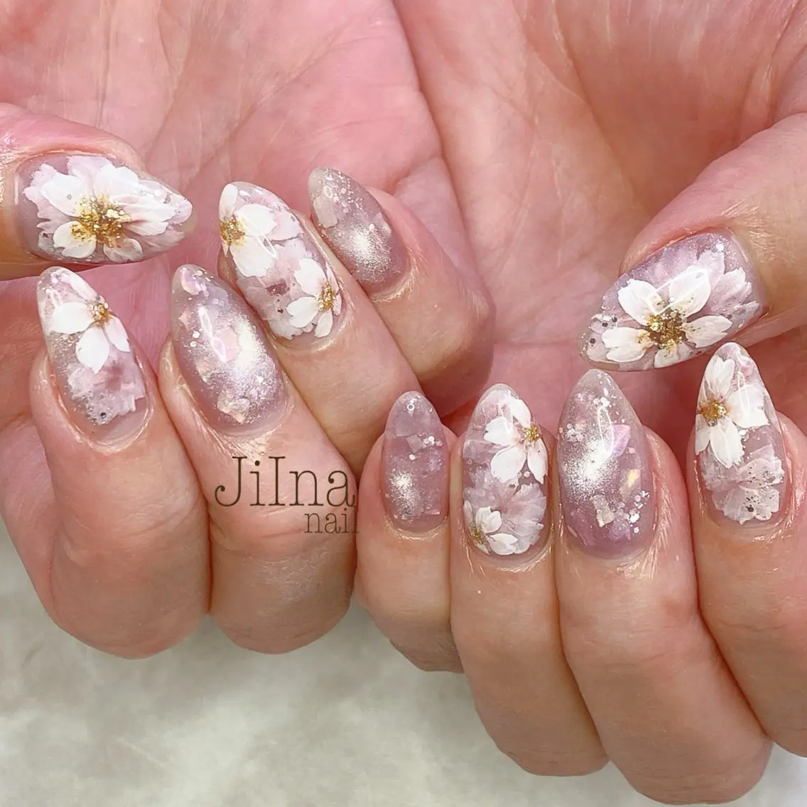 ネイル 持ち込み JiIna nailのネイルデザイン