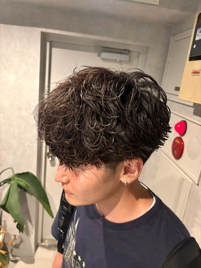 メンズ カット パーマ 【横浜メンズ🔥 】あやか❤️‍🔥のヘアスタイル