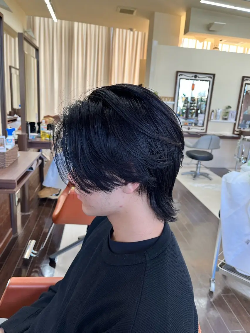 ショート パーマ メンズ メンズパーマ ニュアンスパーマ 🧊メンズ特化🧊 高木航希のヘアスタイル