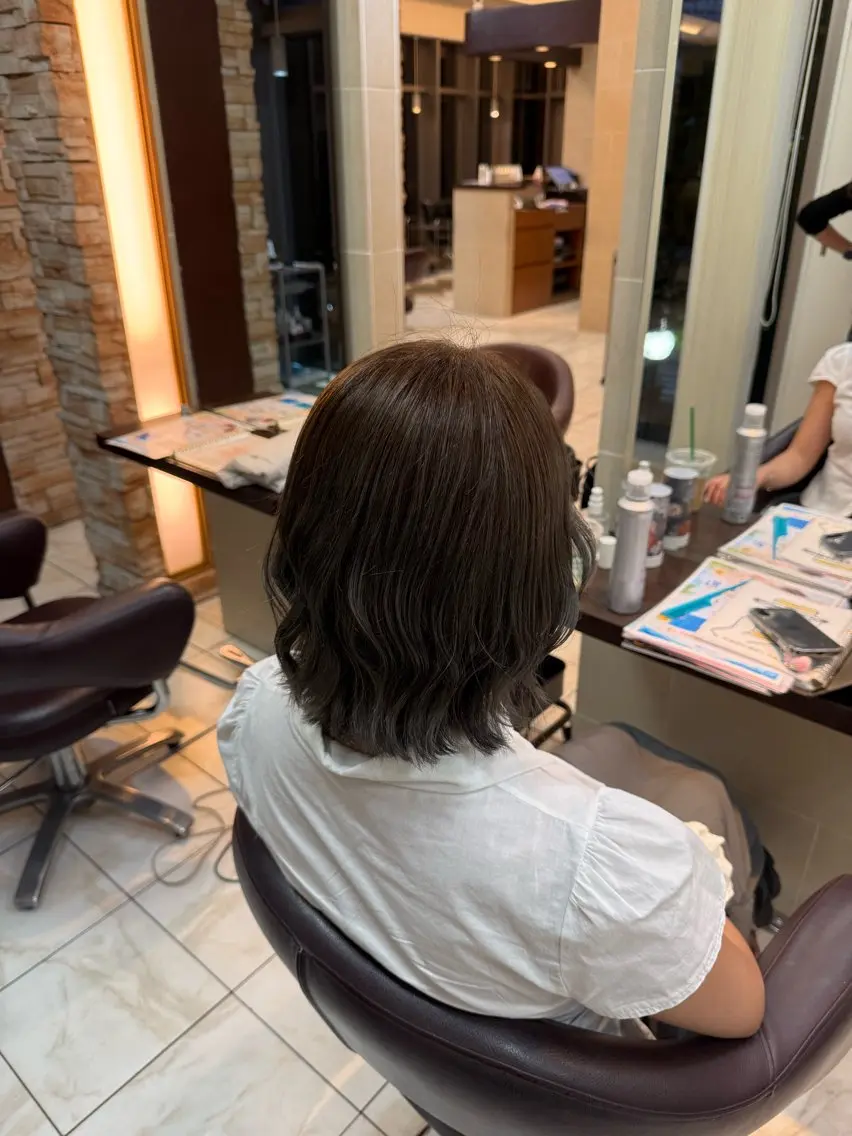 ショート カット ヘアカラー トリートメント 篠崎 大翔のヘアスタイル