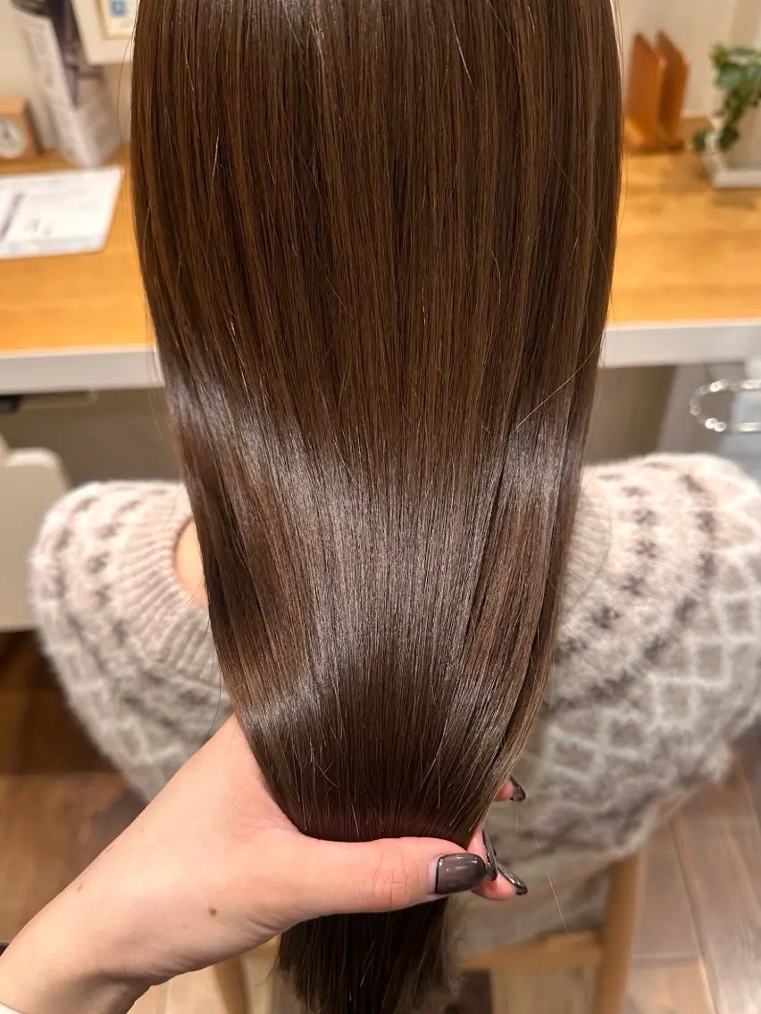 カラー ヘアカラー 藤野 夢羽のヘアスタイル