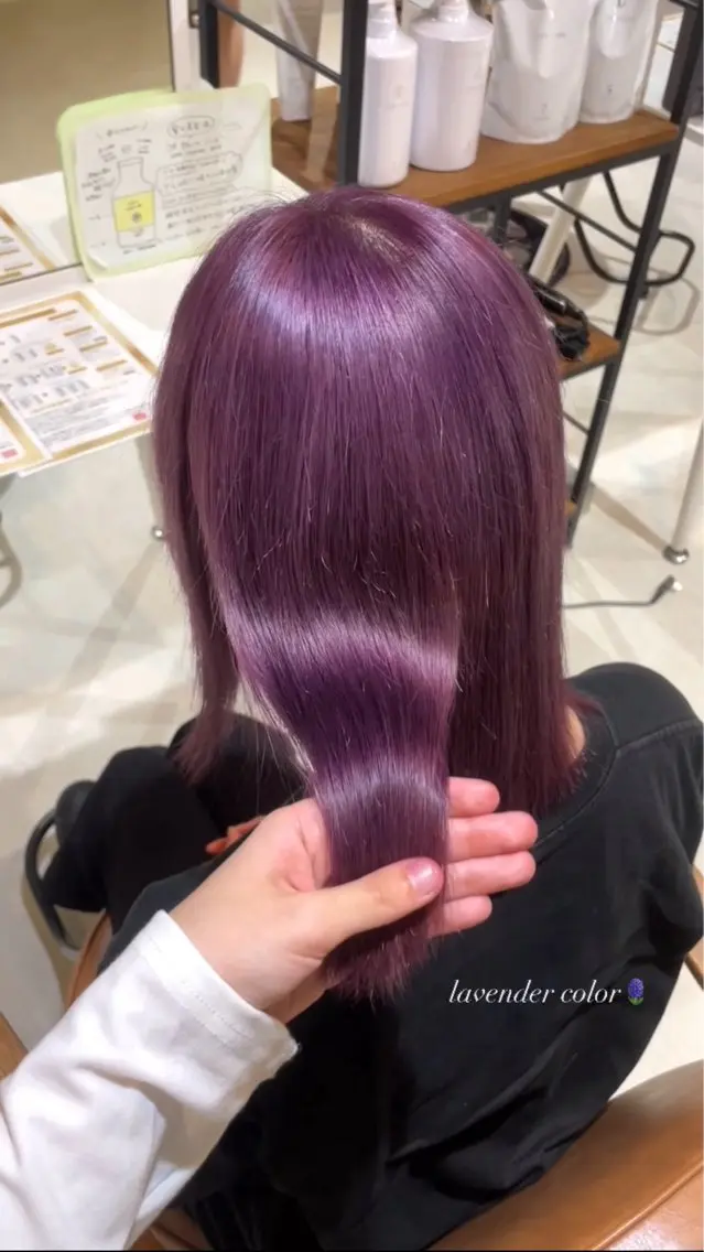 Wカラー(ブリーチ込み)🤎の写真