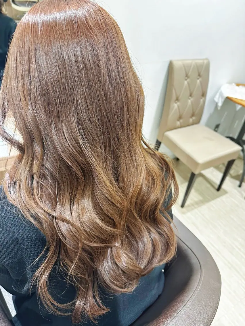 🫧『新規限定』人気No. 1✨カット&透明感カラー& Aujua トリートメント4Step🫧の写真