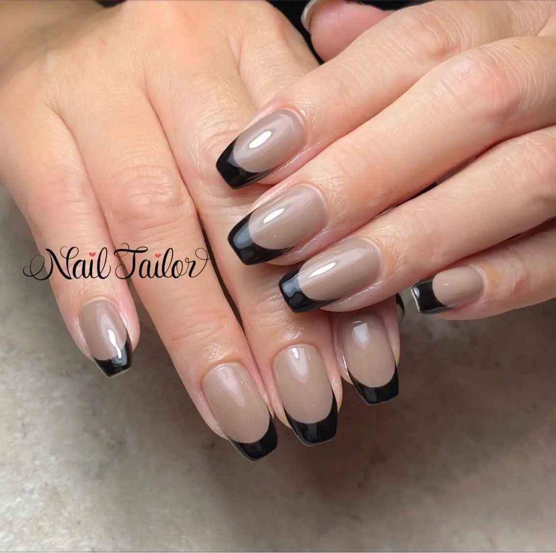 ネイル フレンチネイル ハンドネイル NailTailor ネイルテイラーのネイルデザイン