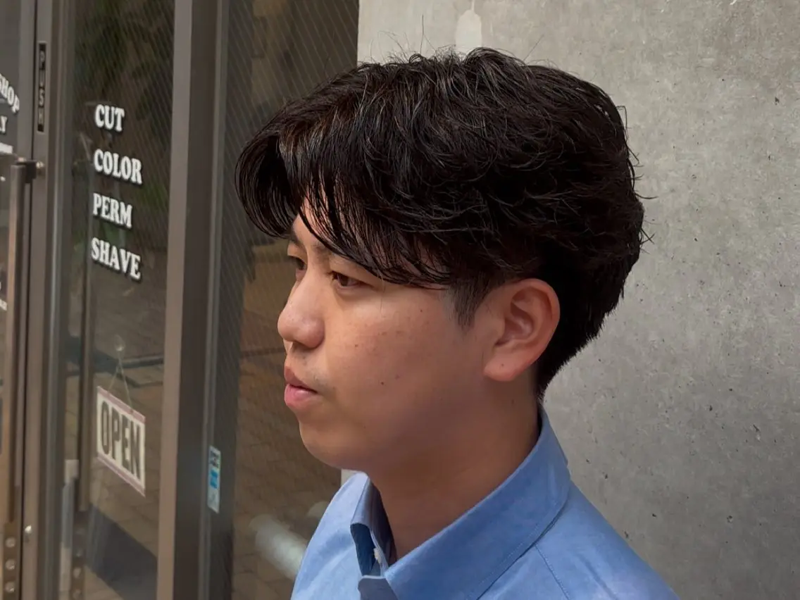 メンズ 津田 陽向のヘアスタイル