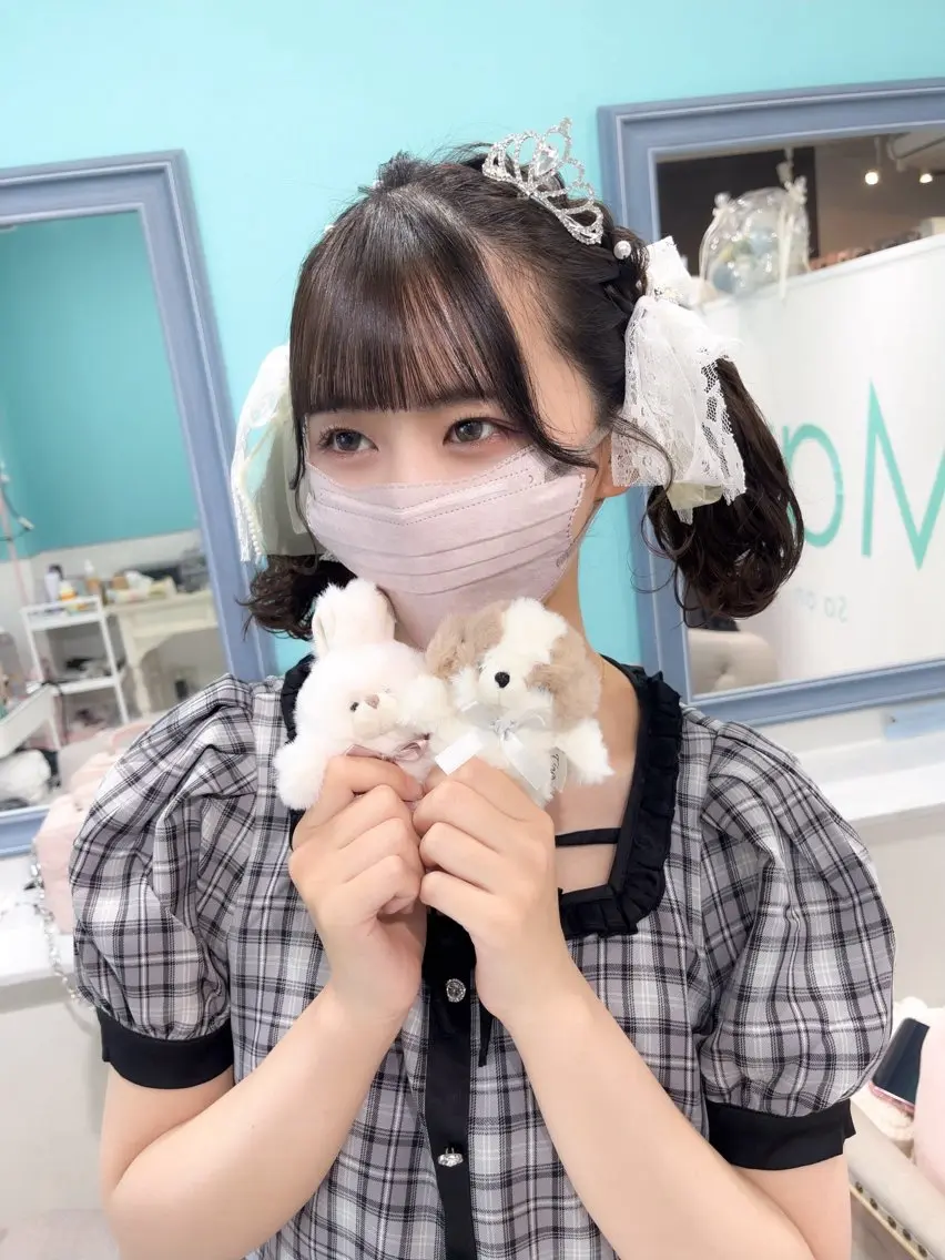 ミディアム ヘアセット ☁️hinako☁️ 1HAVANAのヘアスタイル