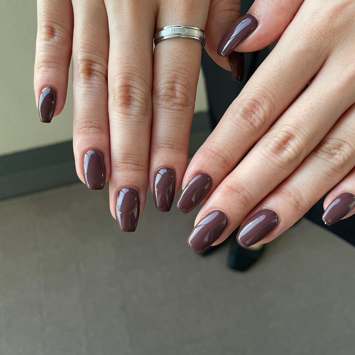 ネイル 氷ネイル・うるうるネイル ハンドネイル Nail Salon Aleumのネイルデザイン