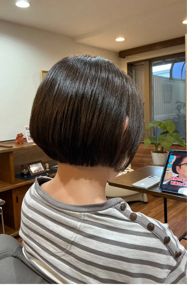 ショート トリートメント ヘッドスパ Annon プライベートサロンのヘアスタイル