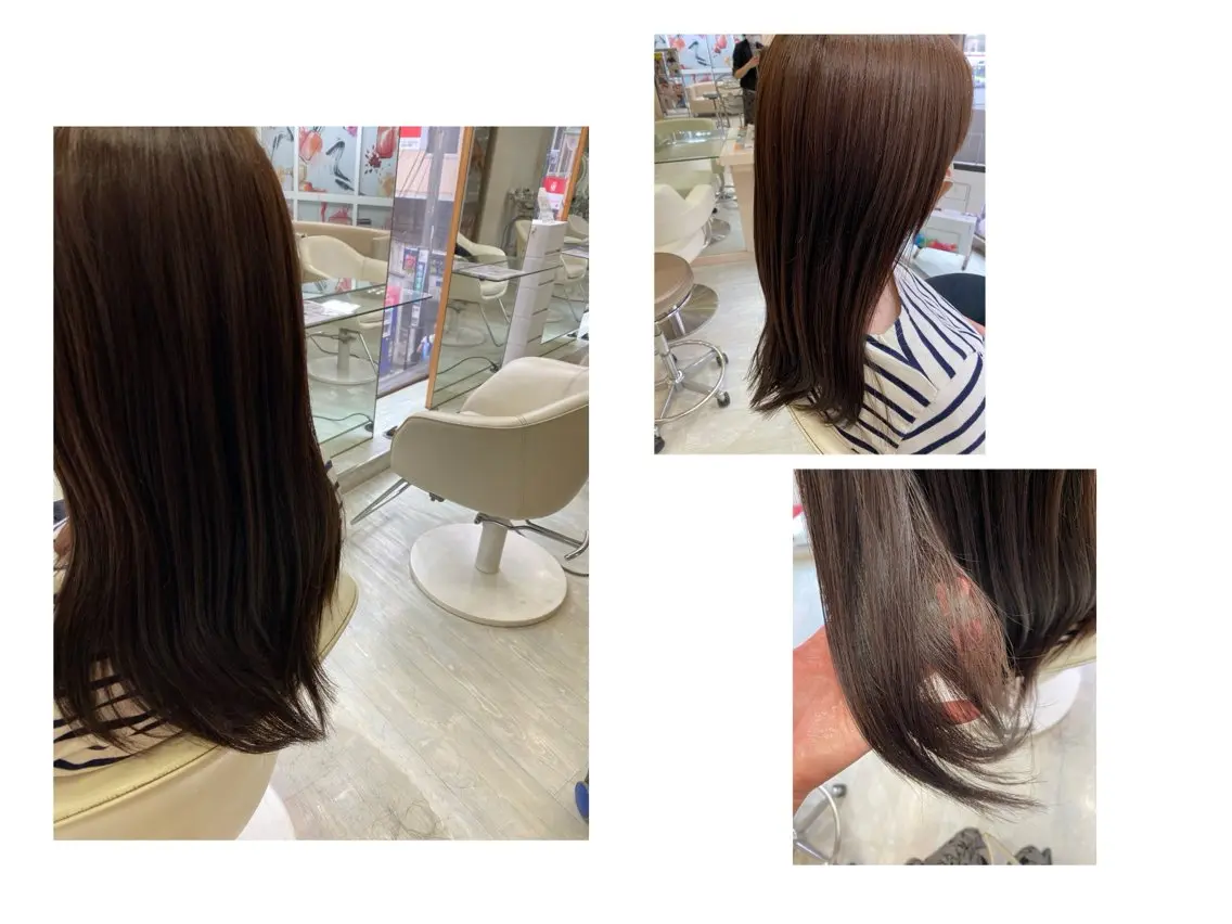 ミディアム 鬼澤 なお子のヘアスタイル