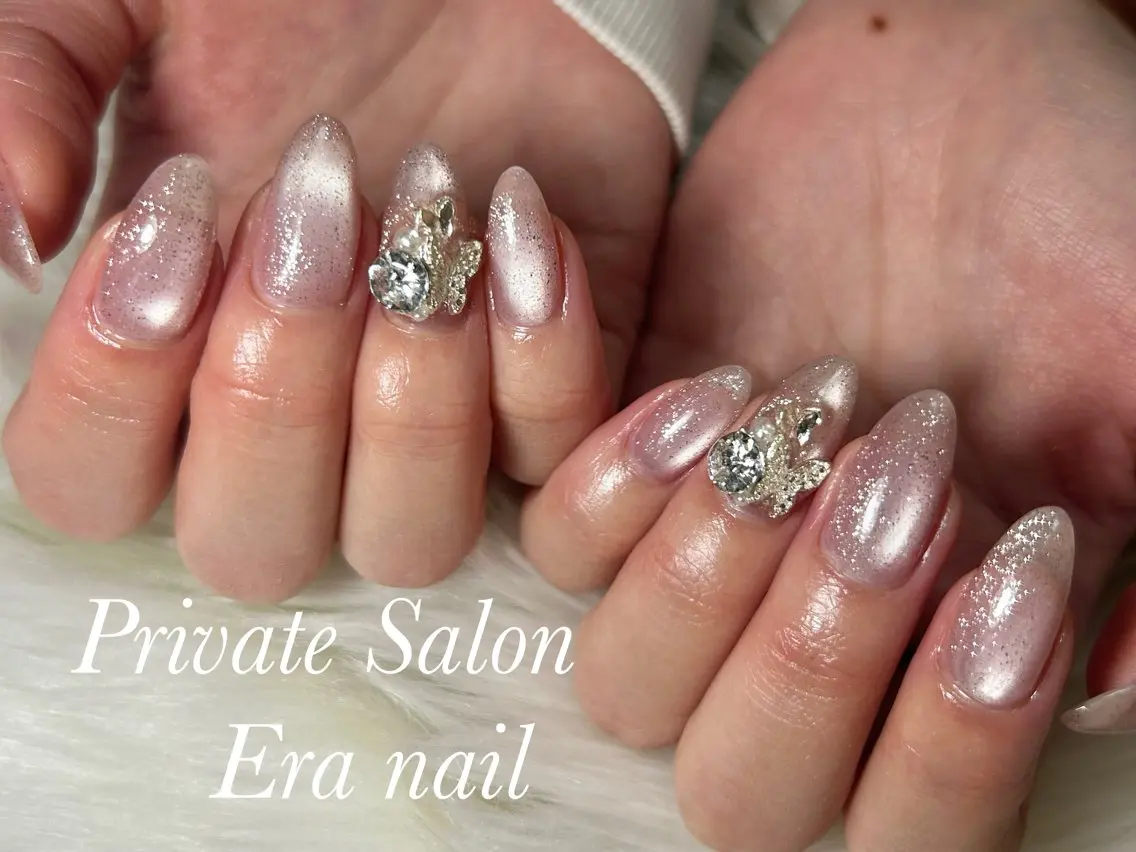 ネイル マグネットネイル ハンドネイル Era nailのネイルデザイン