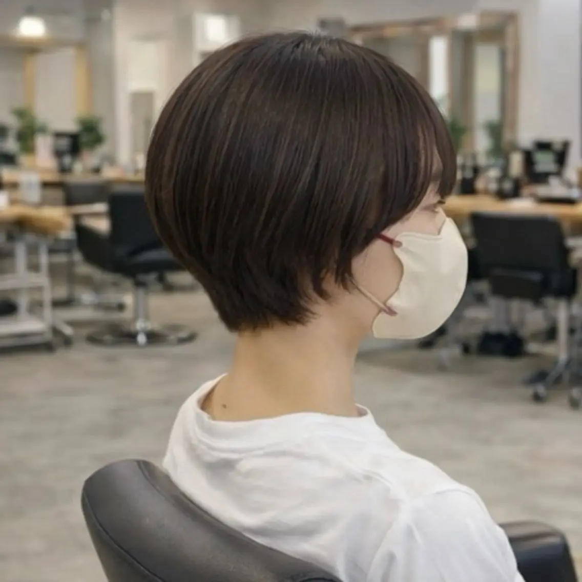 ショート 似合わせカット ショートヘア トリートメント manami/ ハッシュレイヤーのヘアスタイル