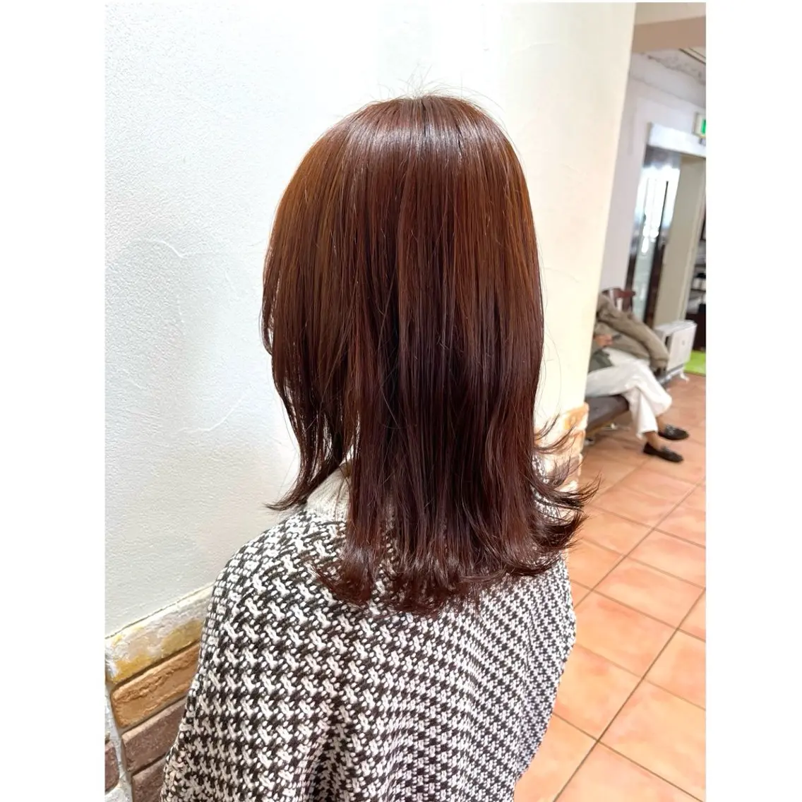 ミディアム カラー ヘアアレンジ カット ヘアカラー トリートメント 🦋エクステ/透明感 カラー🦋宮川莉央のヘアスタイル