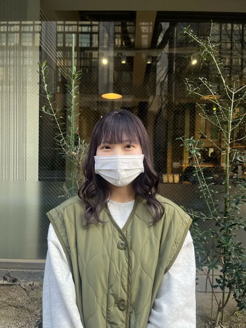 セミロング カラー haruka / CosyVelvetのヘアスタイル