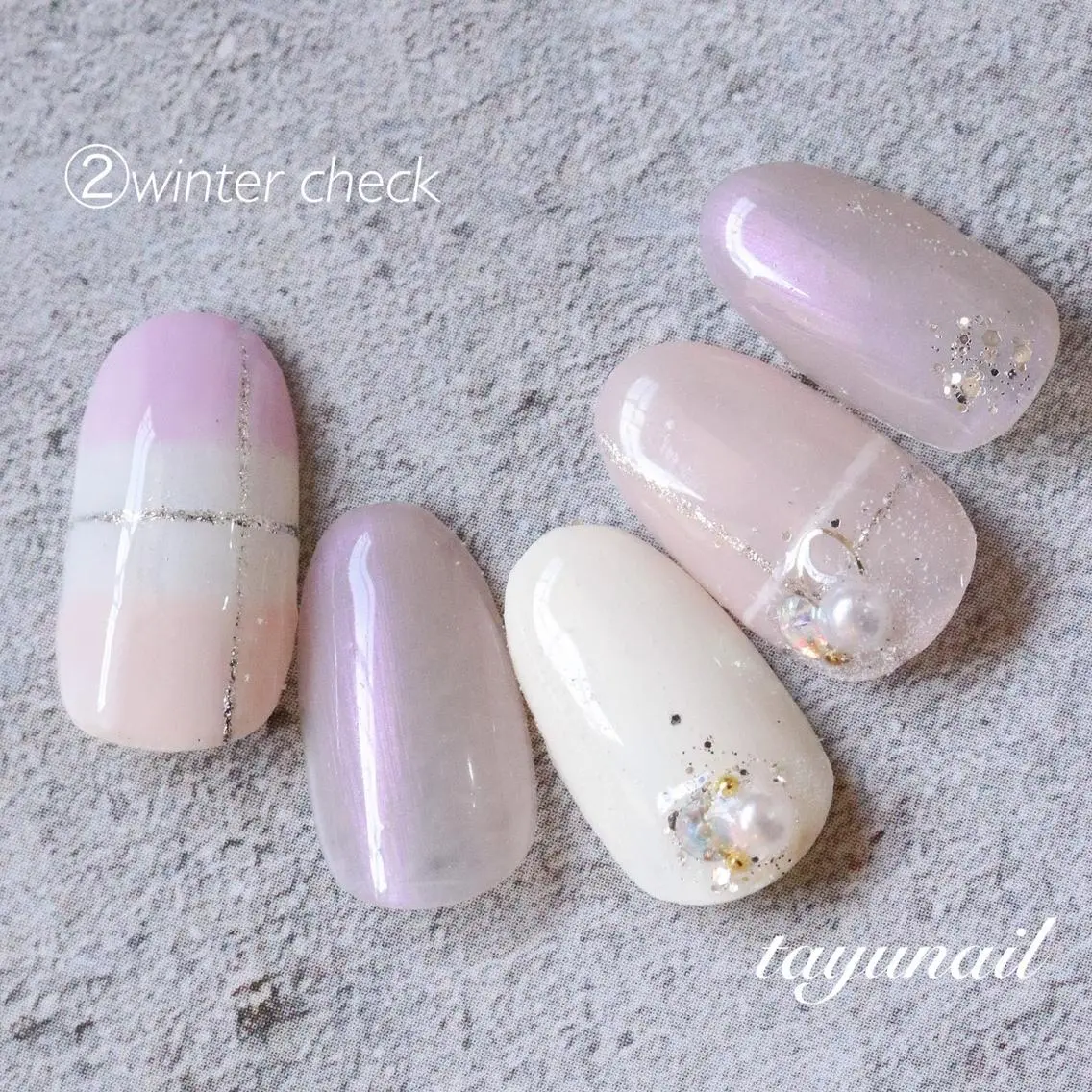ネイル アートネイル ブルー フットネイル ジェルネイル パラジェル ネイルサロン 【たゆnail】のネイルデザイン
