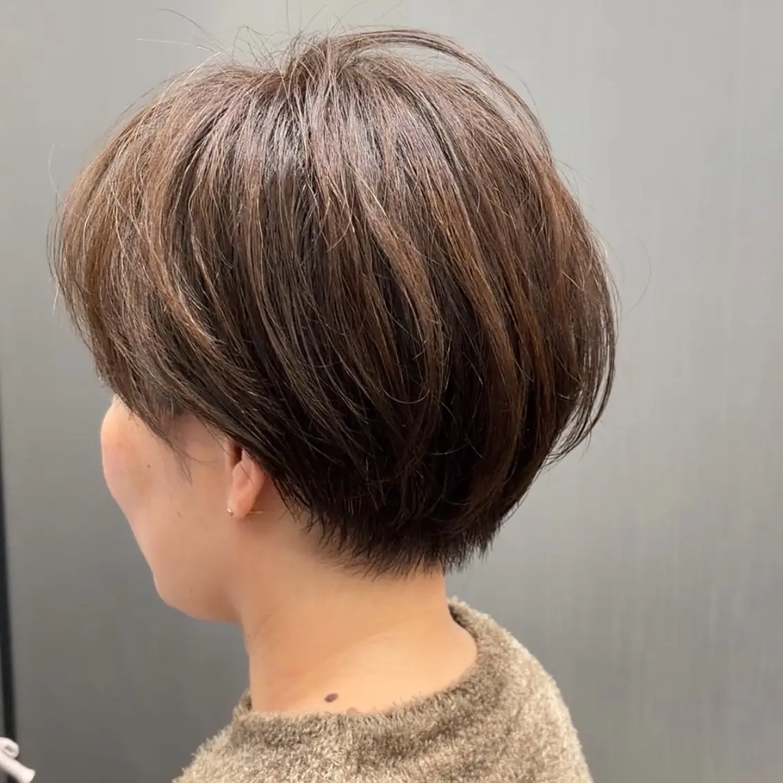 ショート 丸みショート ショートヘア short hair design上八木店のヘアスタイル