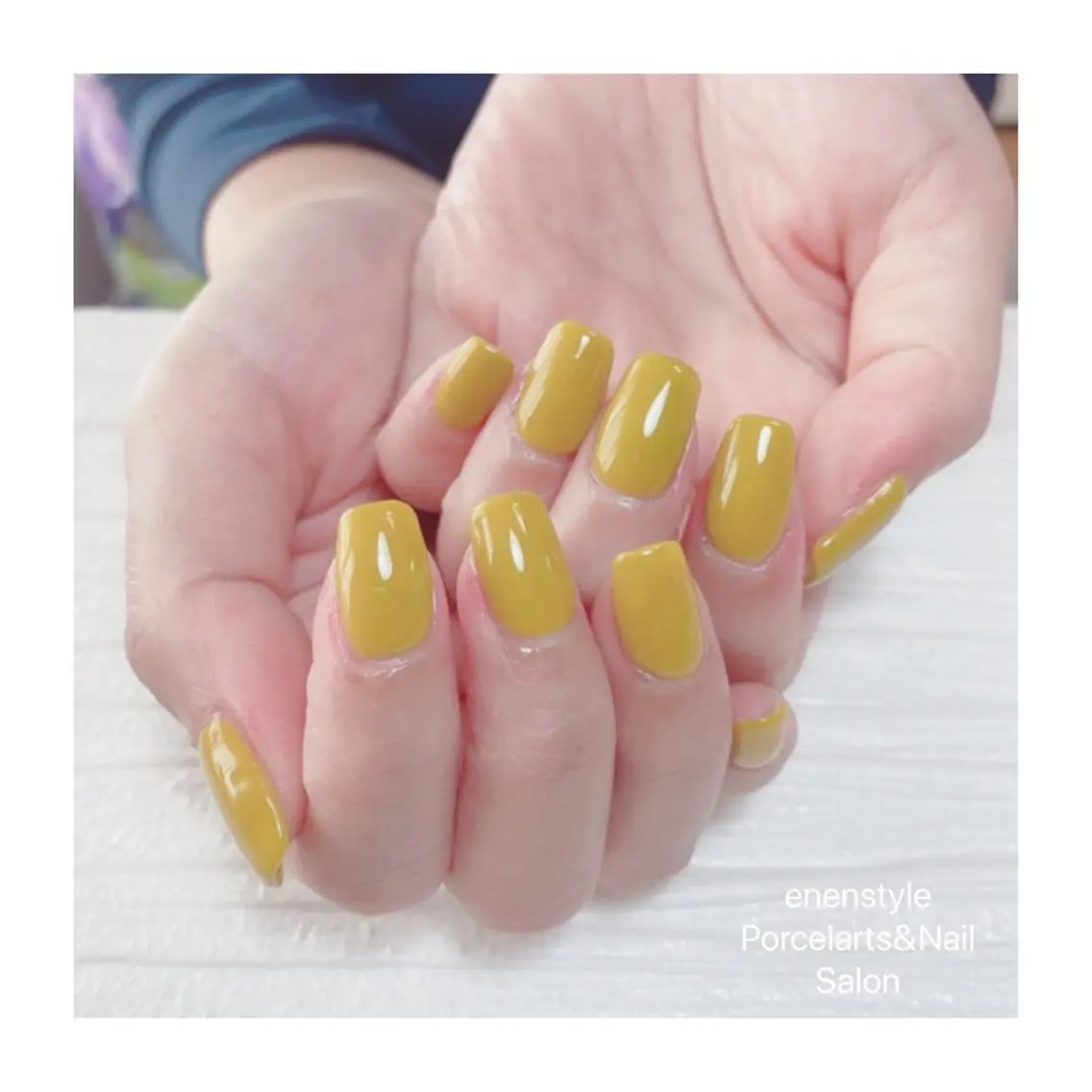 ミディアム ネイル 🐾enen style 🐾のネイルデザイン