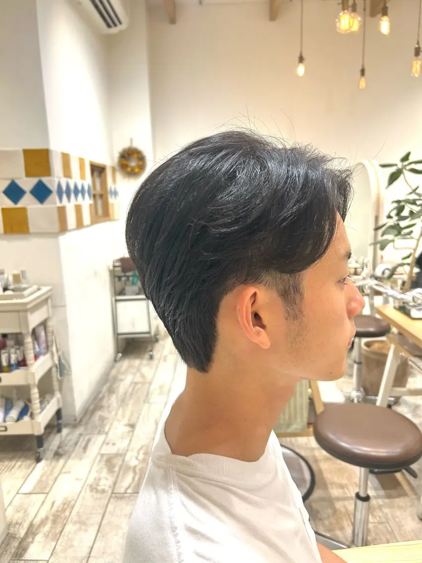 メンズ Itsuki🌷 レイヤー/艶カラーのヘアスタイル