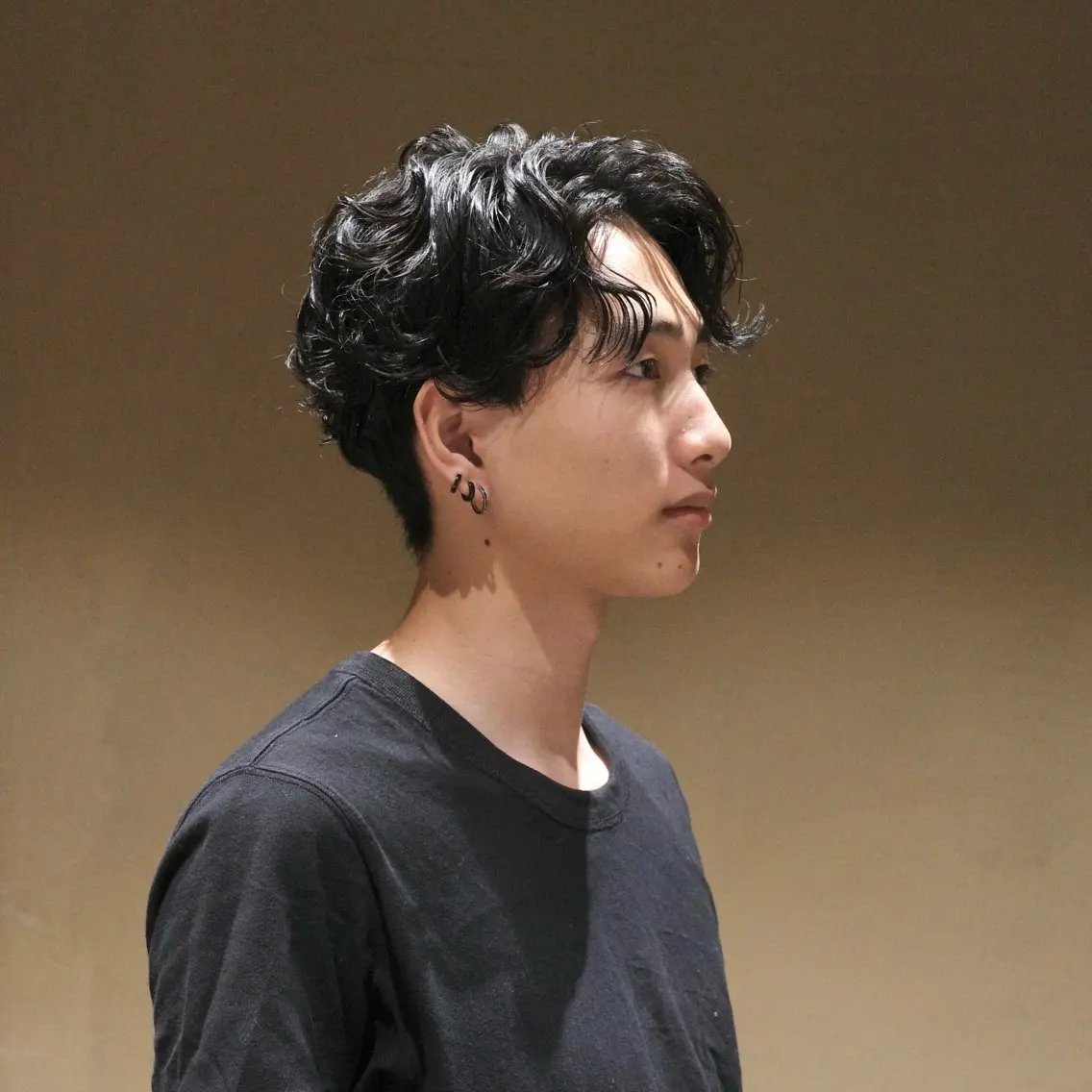 ショート パーマ メンズ NERO 絵美里のヘアスタイル