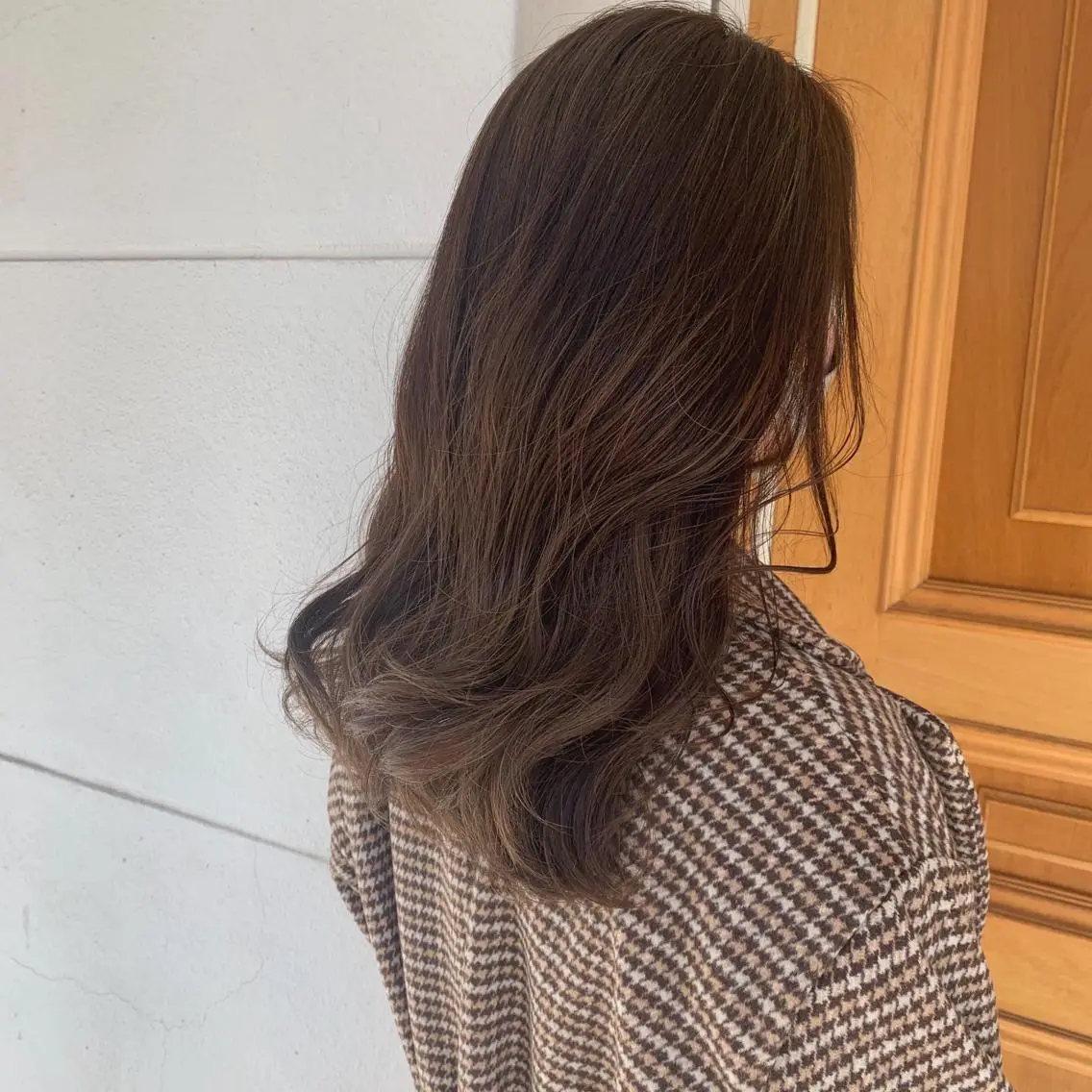 セミロング カラー ブラウンカラー 透明感カラー ハイライトカラー ハイライト ヘアカラー m ā l o.🌷 サカモトマイコのヘアスタイル