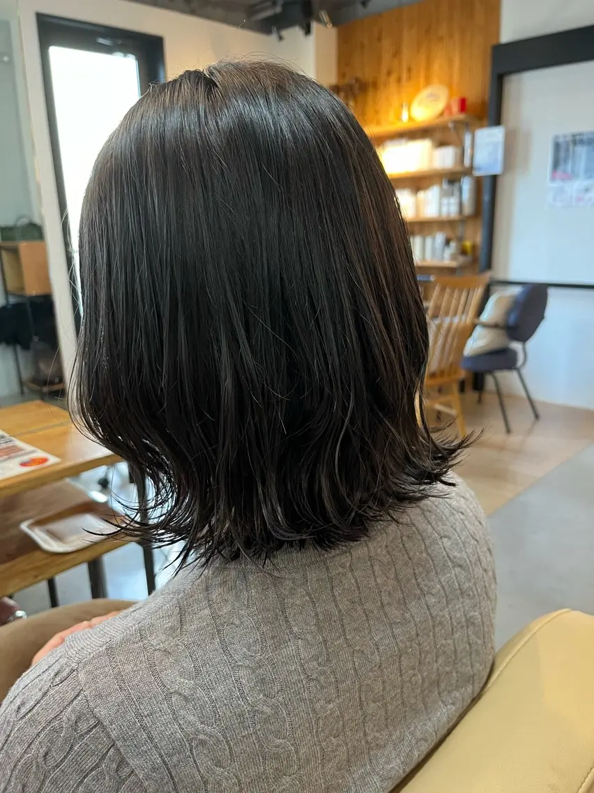 ショート ショートヘア カット ヘアカラー 阪神西宮★JUNO 川﨑温子のヘアスタイル