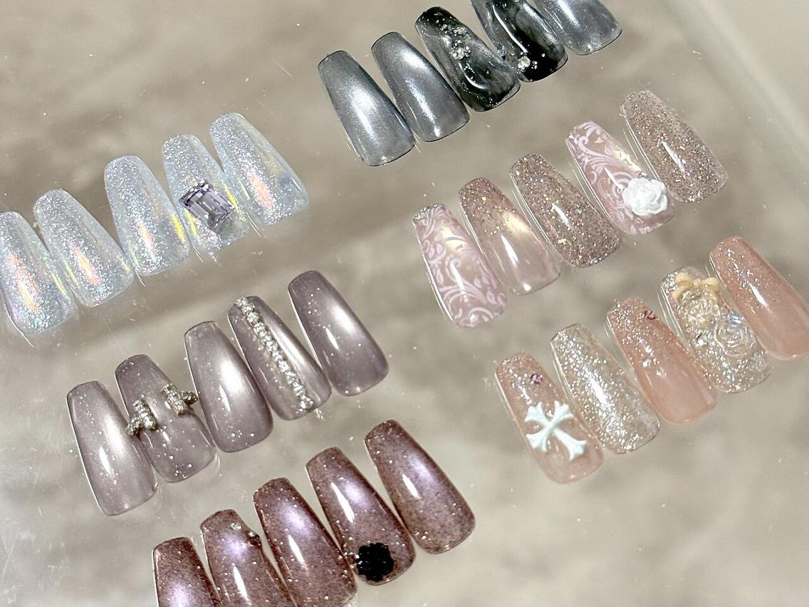 オフなし◇セレクトデザイン12種💅¥9500~(パラジェル変更+¥1000◎)の写真