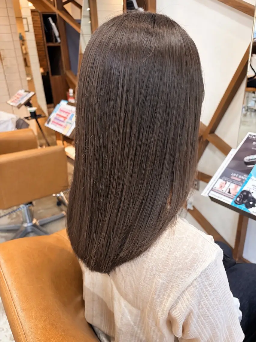 【☘️髪質改善カラー＋TOKIOトリートメント☘️】の写真