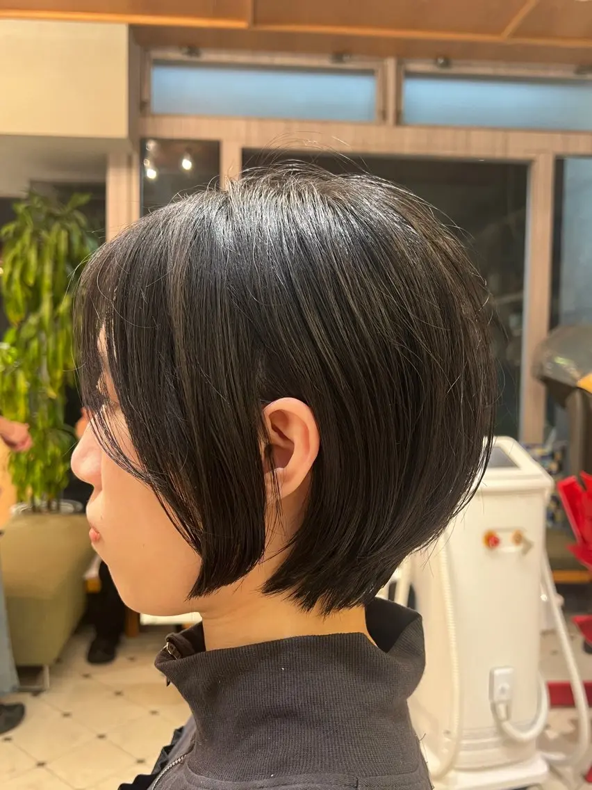 ショート ショートボブ ボブ ショートヘア 似合わせカット /宮本セナのヘアスタイル