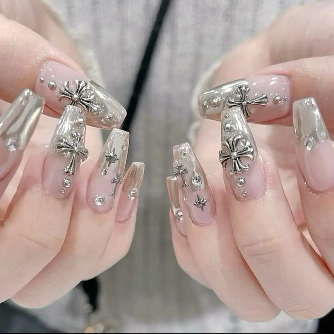 ハンド長さ出し💅１０本簡単付け放題7500円💕の写真