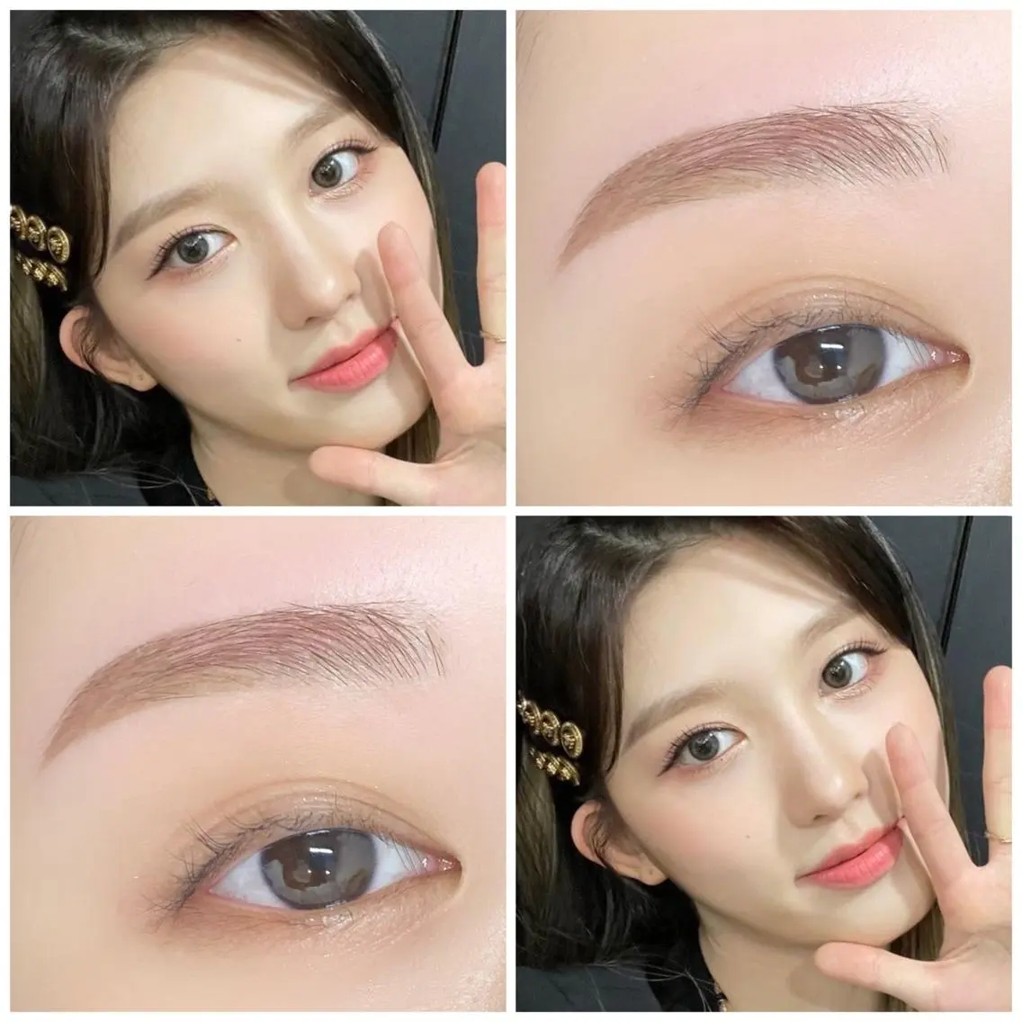 アイブロウ ワックス脱毛 眉カット その他(アイブロウ) 韓国風眉×顔タイプ 診断®  Naoの眉毛・アイブロウイメージ