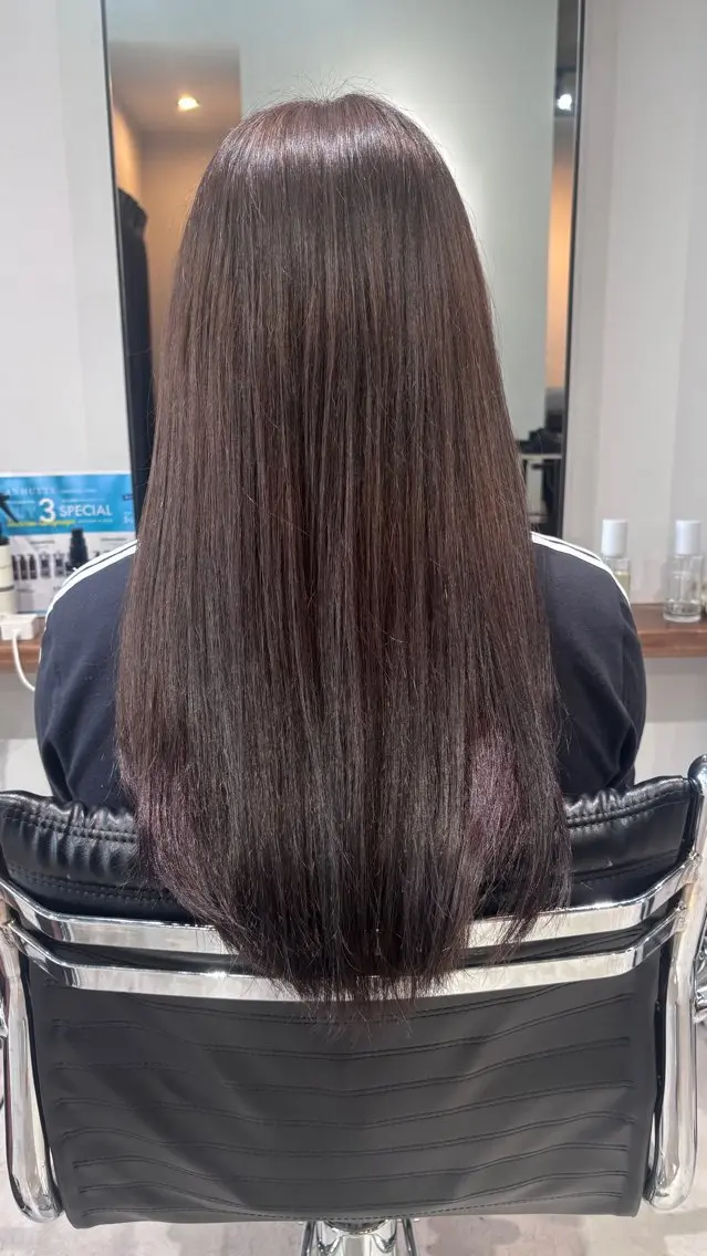 セミロング カラー ヘアカラー トリートメント 海老名駅🫧トレンド カラー🫧橋本小雪のヘアスタイル