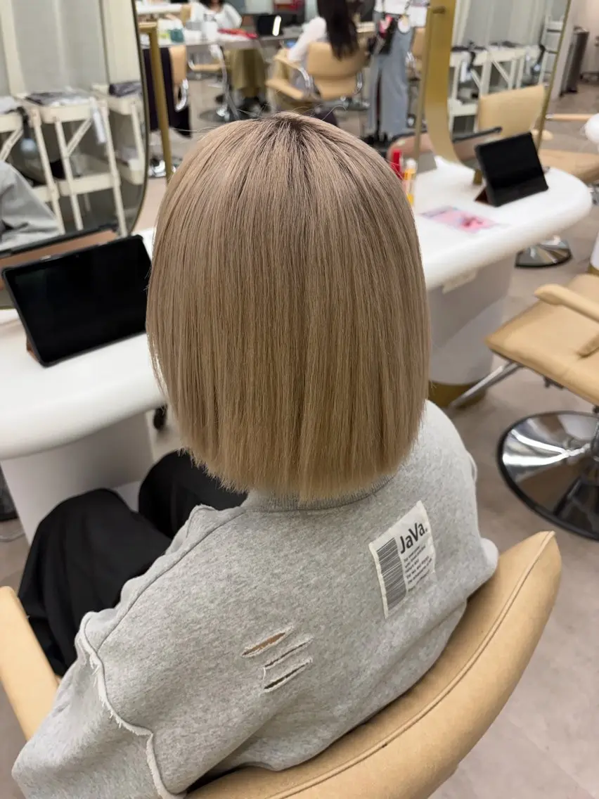 カラー トリートメント モデル募集中⸝⸝꙳ EKUNA🌿のヘアスタイル