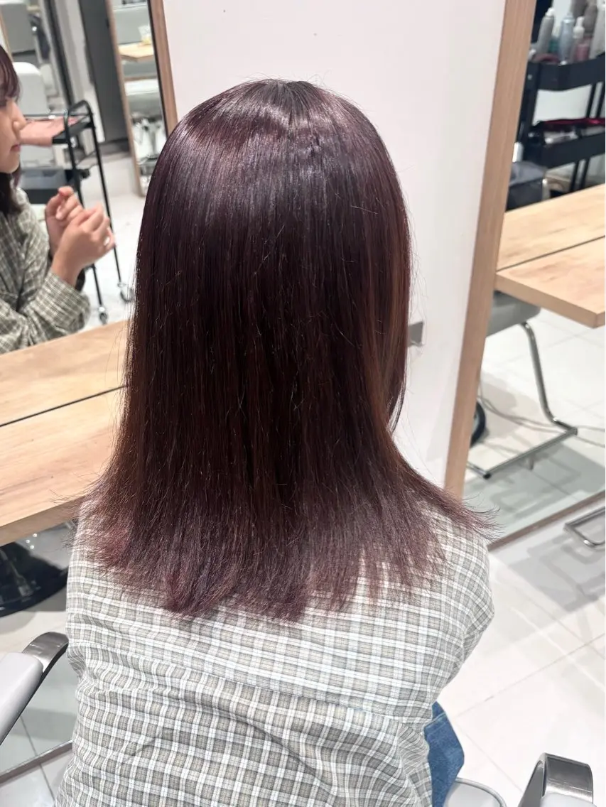カラー ヘアカラー 💚カラーモデル募集 中⚽️ibuki💚のヘアスタイル